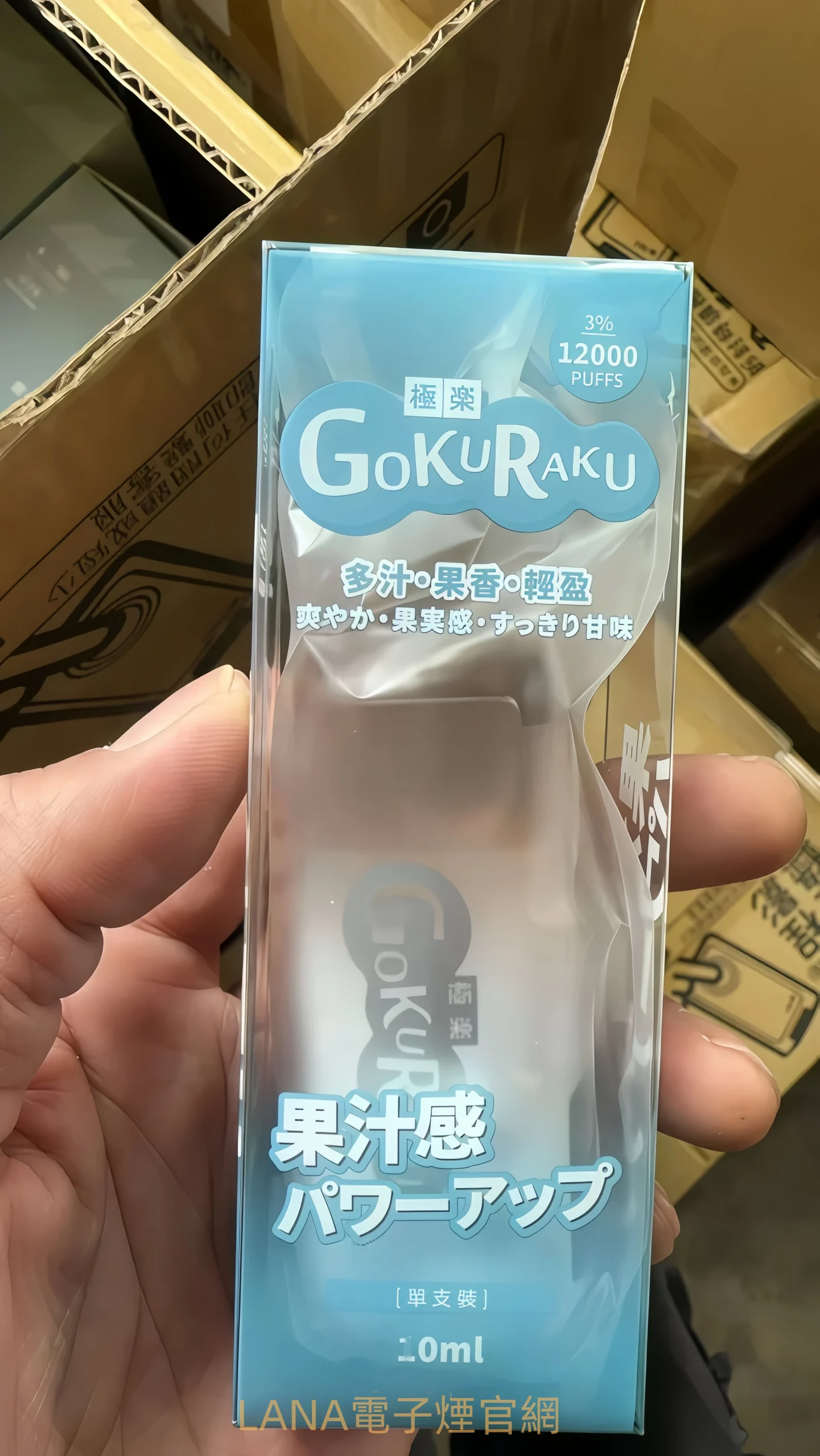 GOKURAKU 極樂 12000 口拋棄式電子煙|產品規格 圖片 2